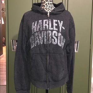 Harley-Davidson Zip up Hoodie Men’s M